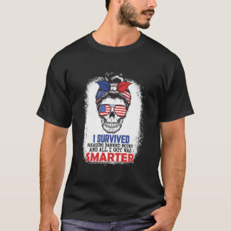検閲された本を読了した 読書中毒者 Tシャツ