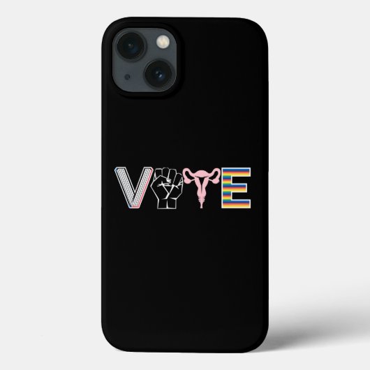 検閲された本 生殖の権利 BLM LGBTQ に投票しよう Case-Mate iPhoneケース (裏面)