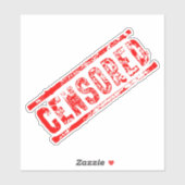 検閲された シール (シート)