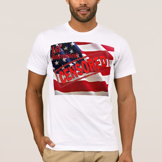 検閲される Tシャツ (正面)