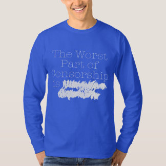 検閲の最も悪い一部分 Tシャツ