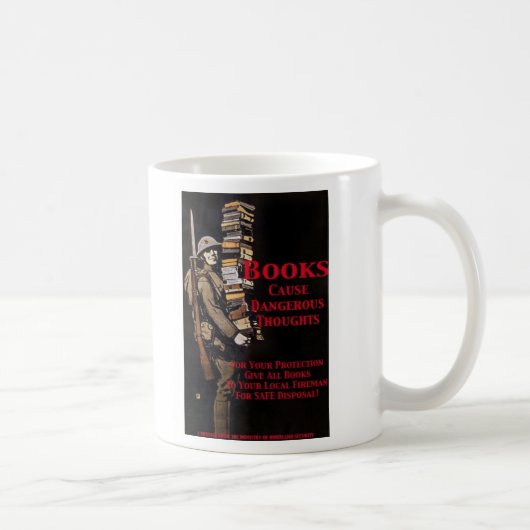 検閲官の本 コーヒーマグカップ (右)