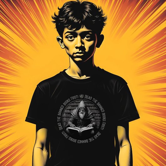 検閲本を最初に読みなさい Tシャツ