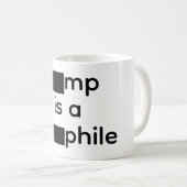 検閲済みマグカップ コーヒーマグカップ (正面右)