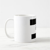 検閲済みマグカップ コーヒーマグカップ (左)