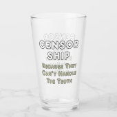 検閲 タンブラーグラス (正面)