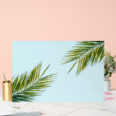 椰子木の枝 アクリルサイン (ウェディング)