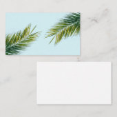 椰子木の枝 アドバイスカード (正面/裏面)
