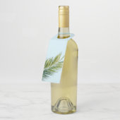 椰子木の枝 ボトルネックタグ (アングル)