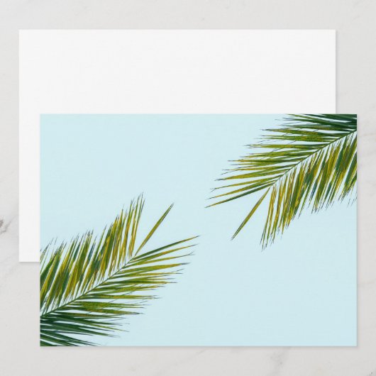 椰子木の枝 メニュー (正面/裏面)