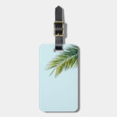 椰子木の枝 ラゲッジタグ (正面縦)