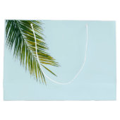 椰子木の枝 ラージペーパーバッグ (裏面)