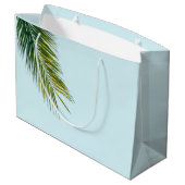 椰子木の枝 ラージペーパーバッグ (裏面アングル)