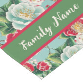 椿パターン ショートテーブルランナー (コーナー)