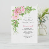 椿リハーサルディナーパーティー 招待状 (スタンド正面)