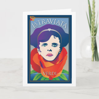 椿姫のオペラ カード