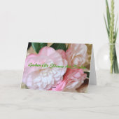 椿花 カード (裏面)