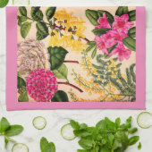 椿 キッチンタオル (折り畳み)