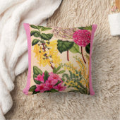 椿 クッション (ブランケット)