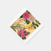 椿 スタンダードカクテルナプキン (角)