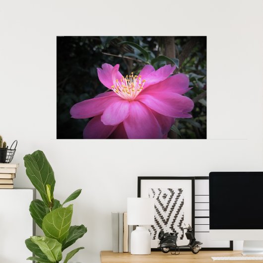 椿 ポスター (ホームオフィス)