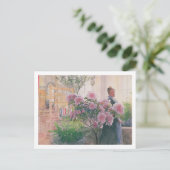 椿、1906 （水彩画、紙に描く） ポストカード (スタンド正面)