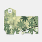 楓の葉越しの太陽の光に感謝 フェイバーボックス (折り畳みなし)