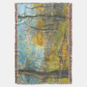 楓の黄金の秋 スローブランケット (正面縦)