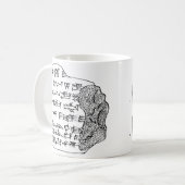 楔形の優秀な飲み物のマグ コーヒーマグカップ (正面左)