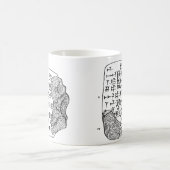 楔形の優秀な飲み物のマグ コーヒーマグカップ (中央)