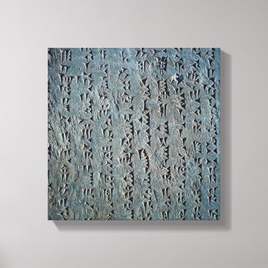 楔形文字 キャンバスプリント (正面)