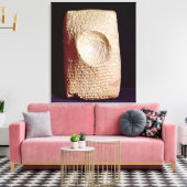 楔状の文字を含む錠剤 キャンバスプリント (インサイチュ (リビング))