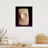 楔状の文字を含む錠剤 ポスター (キッチン)