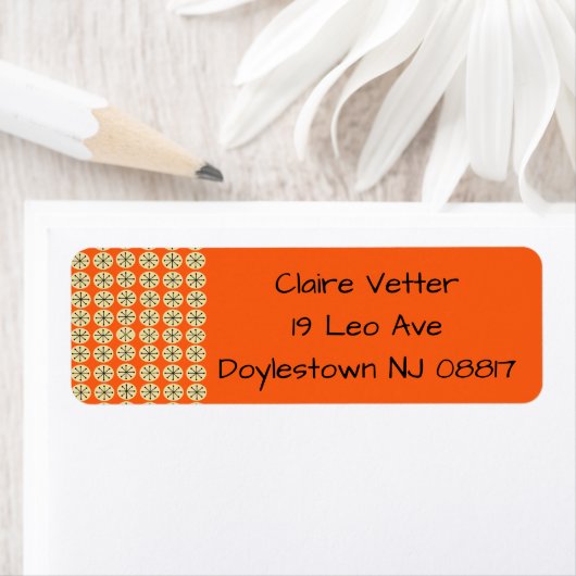 楕円とスターバストラベル ラベル (インサイチュ)