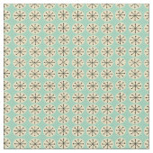 楕円とスターバスト ファブリック (クローズアップ)