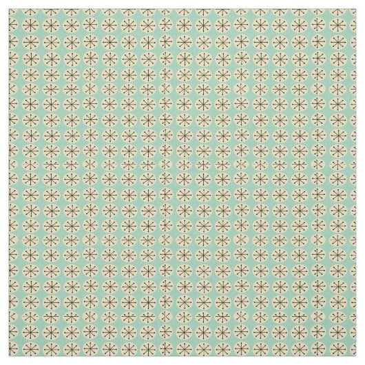 楕円とスターバスト ファブリック (見本)