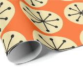 楕円とスターバスト ラッピングペーパー (ロールコーナー)