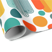 楕円と円 ラッピングペーパー (ロールコーナー)