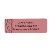 楕円と長方形と円、おお！ ラベル (正面)