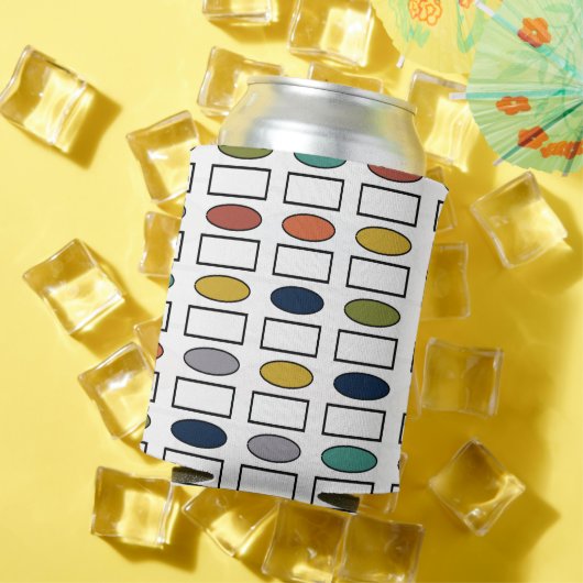 楕円と長方形 缶クーラー (インサイチュ 夏)