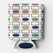 楕円と長方形 缶クーラー (正面)