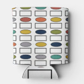 楕円と長方形 缶クーラー (裏面)