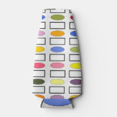 楕円と長方形 – 花園 ボトルクーラー (正面)