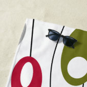 楕円の壁 ビーチタオル (インサイチュ)