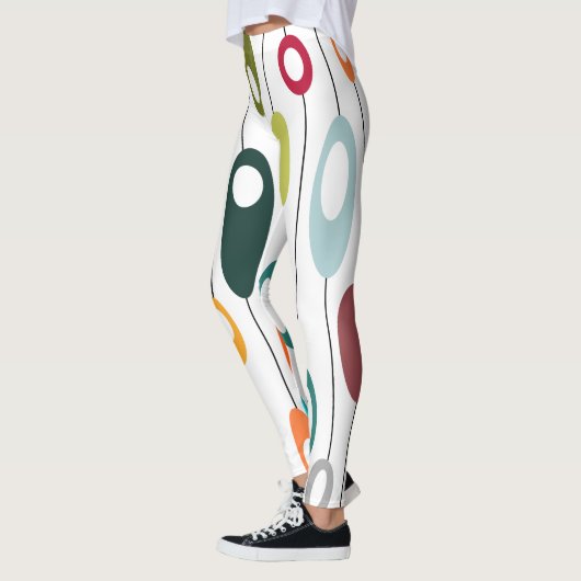 楕円の壁 レギンス (左)