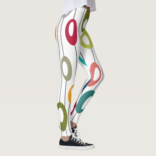 楕円の壁 レギンス (右)