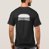 楕円ウィンドウ_BLK Tシャツ (裏面)