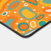 楕円カラフル デスクマット (コーナー)