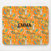 楕円カラフル マウスパッド (正面)