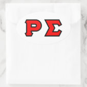 楕円シール 楕円形シール (バッグ)